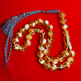 *EXCLUSIVE HONEY WHITE AMBER MISBAHA 11.3mm 33.5g