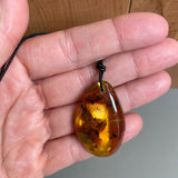 Vintage Natural Amber Pendant Made in EU Baltic Gemstone 5 g Gift