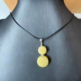 Amber Pendant 925 Sterling Silver Made in Eu Baltic Natural Gemstone 3.5g Gift