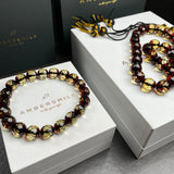 Black Diamond Amber Misbaha 10mm 30.5g and GIFT bracelet