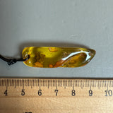 Vintage Natural Amber Pendant Made in EU Baltic Gemstone 4.5g Gift