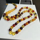 Mackintosh Amber Misbaha Islamic Prayer Beads 7.8mm 19.5g