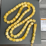 Honey Amber Misbaha Tasbih 66 Beads 8x10mm 38.1g Lab certificate