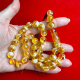 *EXCLUSIVE HONEY WHITE AMBER MISBAHA 11mm 32g