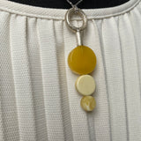 Natural Amber Pendant 925 Sterling Silver Made in Eu Baltic Gemstone 6.5g