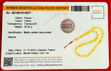 *EXCLUSIVE HONEY WHITE AMBER MISBAHA 11.5mm 37g