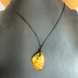 Vintage Natural Amber Pendant Authentic Baltic Gemstone 2.5g Gift