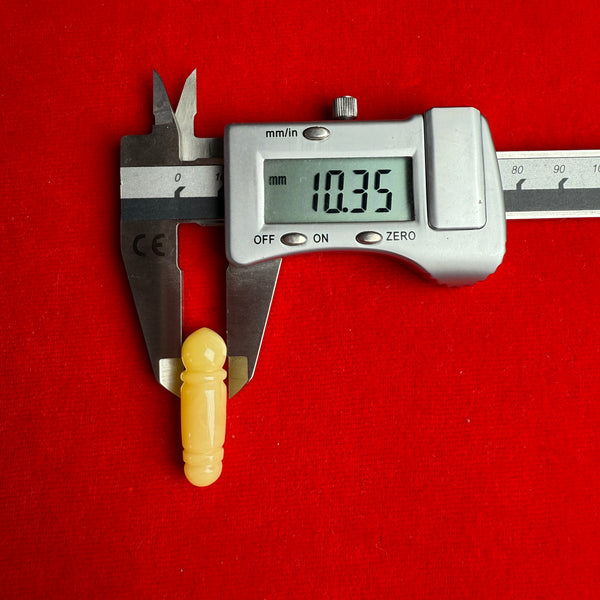 YELLOW WHITE IMAM 10.3mm x 34mm 2.3g