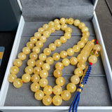 Natural Amber Misbaha Tasbih 66 Prayer Beads 10mm 45g
