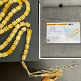 Honey Amber Misbaha Tasbih 66 Beads 8x10mm 38.1g Lab certificate