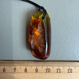 Vintage Natural Amber Pendant Authentic Baltic Gemstone 6.5g Gift