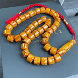 Handmade Honey Amber Misbaha 11x9mm 39.5g 41 beads LAB certificate