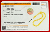 *EXCLUSIVE HONEY WHITE AMBER MISBAHA 11mm 31g