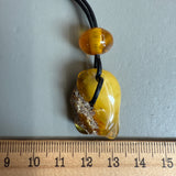 Vintage Natural Amber Pendant Authentic Baltic Gemstone 5.5g Gift