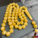 Honey Amber Misbaha 57 Beads 12mm 72g Prayer beads