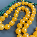 Antiq Pressed Amber Style Misbaha Tasbih 36g | 10mm | 45 beads