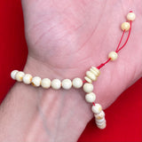 WHITE BRACELET MISBAHA 6,5mm 5,4g