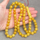 YELLOW AMBER MISBAHA 11,7mm 63g