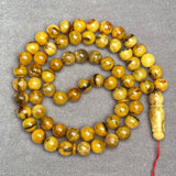 ANTIQUE AMBER ROSARY 11,2mm 52,8g