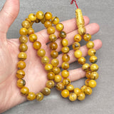 ANTIQUE AMBER ROSARY 11,2mm 52,8g