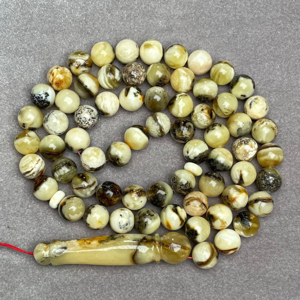 OREO AMBER ROSARY 10,8mm 51,2g