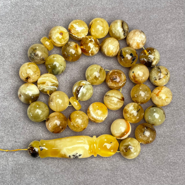 OREO AMBER ROSARY 14,6mm 66,7g