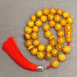 ANTIQUE AMBER MISBAHA 13,7mm 59,1g