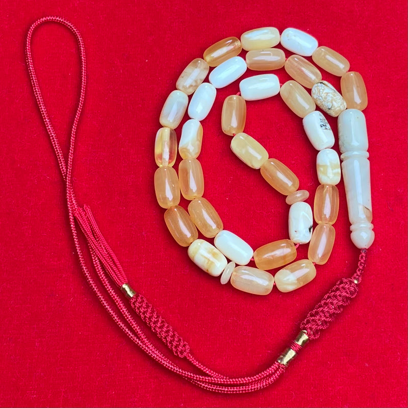 YELLOW/WHITE AMBER MISBAHA 5,7x10mm 9,2g