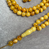 ANTIQUE AMBER ROSARY 8,1mm 30,7g