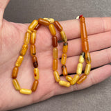 ANTIQUE AMBER MISBAHA 5x11,5mm 9,1g