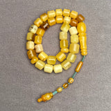 ANTIQUE AMBER MISBAHA 9,3x10,1mm 25,6g