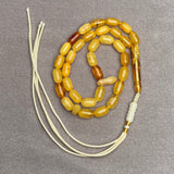 ANTIQUE AMBER MISBAHA 6,3x11,1mm 11,8g