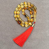 TRANSPARENT AMBER MISBAHA 6x8,7mm 9g