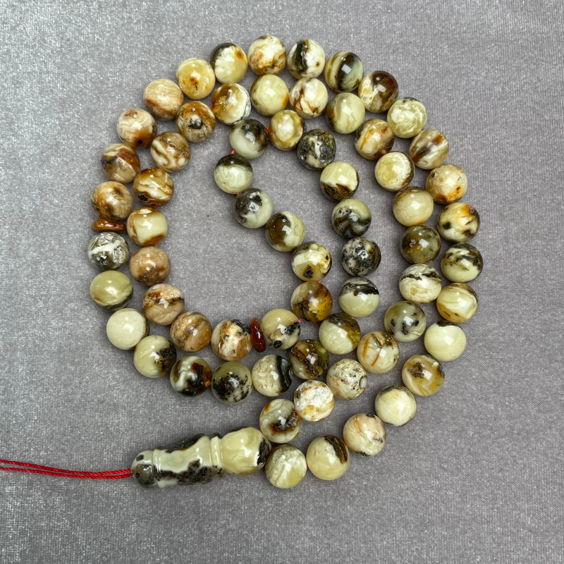 OREO AMBER ROSARY 10,3mm 41,3g