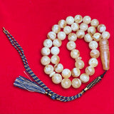 HONEY/WHITE AMBER MISBAHA 12,1mm 43,1g