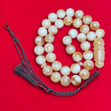 HONEY/WHITE AMBER MISBAHA 12,8mm 49,9g