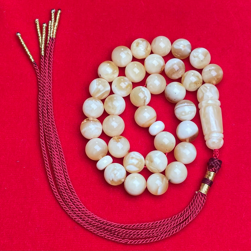 HONEY/WHITE AMBER MISBAHA 10,7mm 27,6g