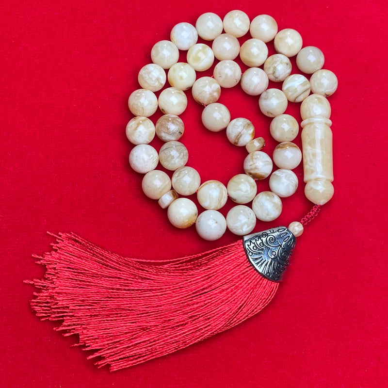 WHITE AMBER MISBAHA 10,3mm 30,4g