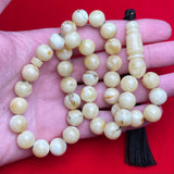 WHITE AMBER MISBAHA 10,9mm 31,8g
