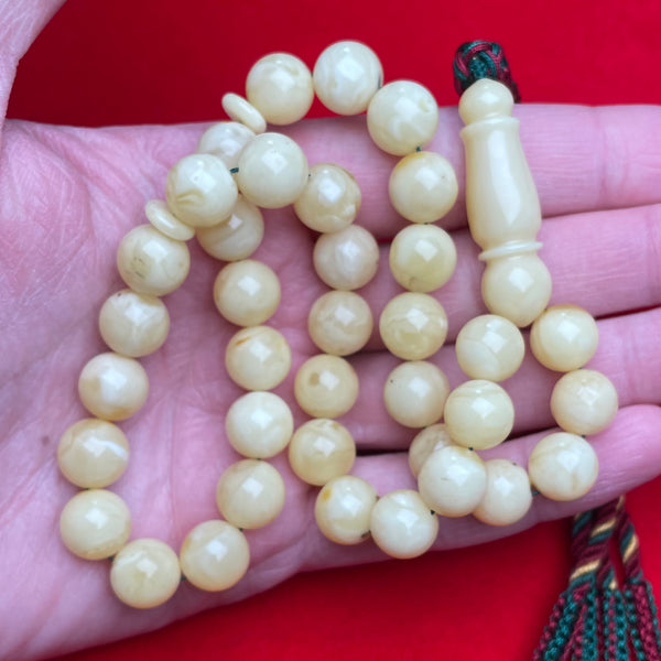 WHITE AMBER MISBAHA 10,7mm 30,6g