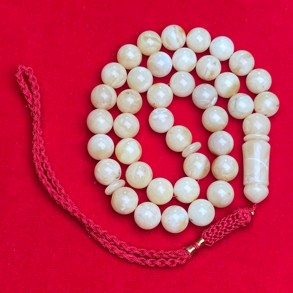 WHITE AMBER MISBAHA 11mm 31,8g