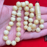 WHITE AMBER MISBAHA 10,3mm 26,6g