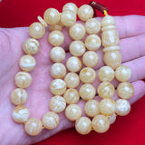 WHITE AMBER MISBAHA 11,3mm 35,4g