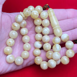 WHITE AMBER MISBAHA 11,4mm 35,8g