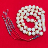 WHITE AMBER MISBAHA 10,9mm 33,9g