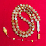 YELLOW/WHITE AMBER MISBAHA 10,2mm 42g