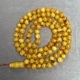 ANTIQUE AMBER ROSARY 9,5mm 47,9g