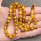 ANTIQUE AMBER MISBAHA 8,7mm 19,6g