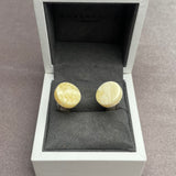 AMBER CUFFLINKS 6,8 G