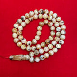 OREO/WHITE AMBER ROSARY 10,9mm 47,7g